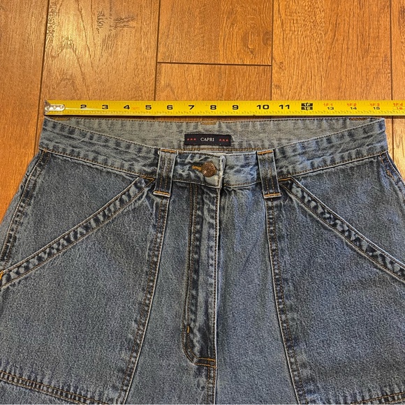 Vintage BILLBLASS JEANS Capri 100% cotton 12 Denim Jeans - Picture 7 of 11